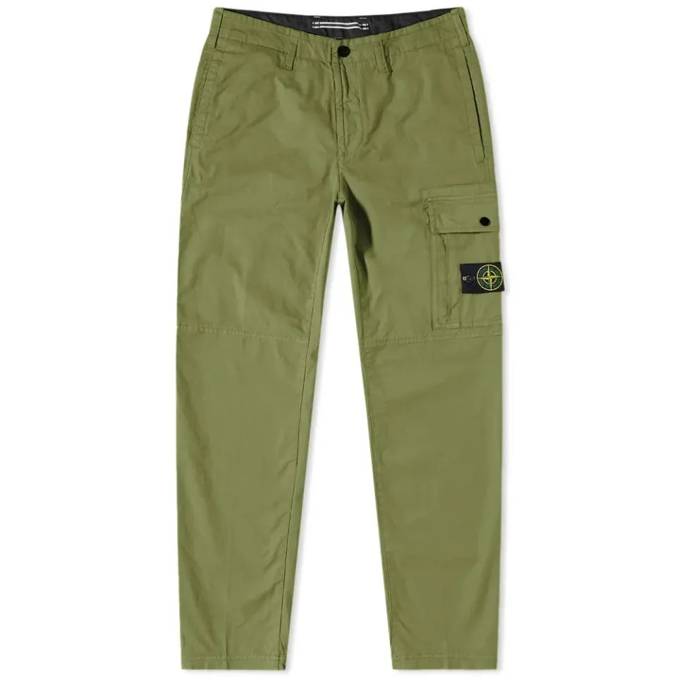 Garment Dyed Twill Cargo Pant