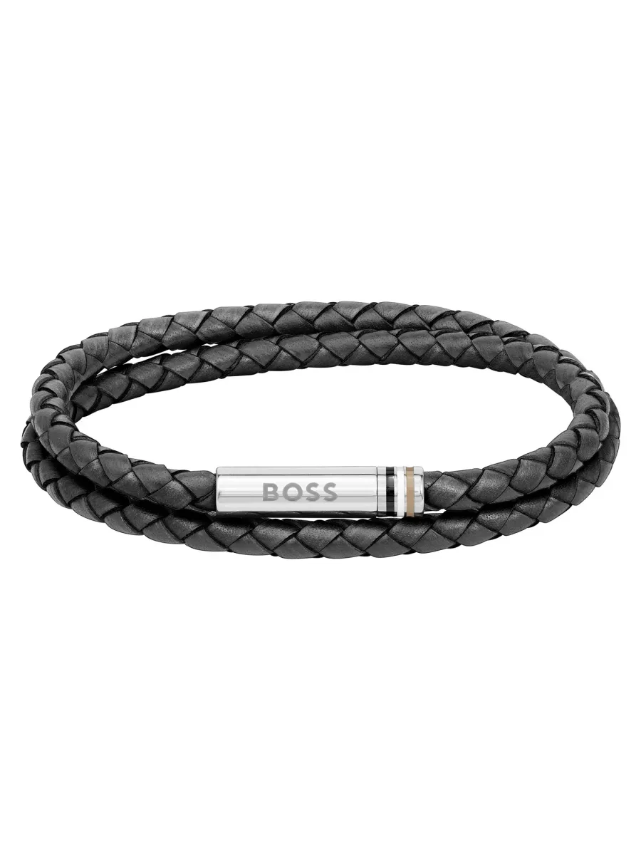 Ares Leather Rope Bracelet