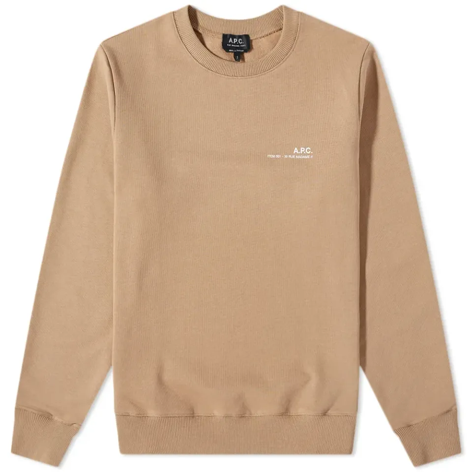 A.P.C. Item Logo Crew Sweat