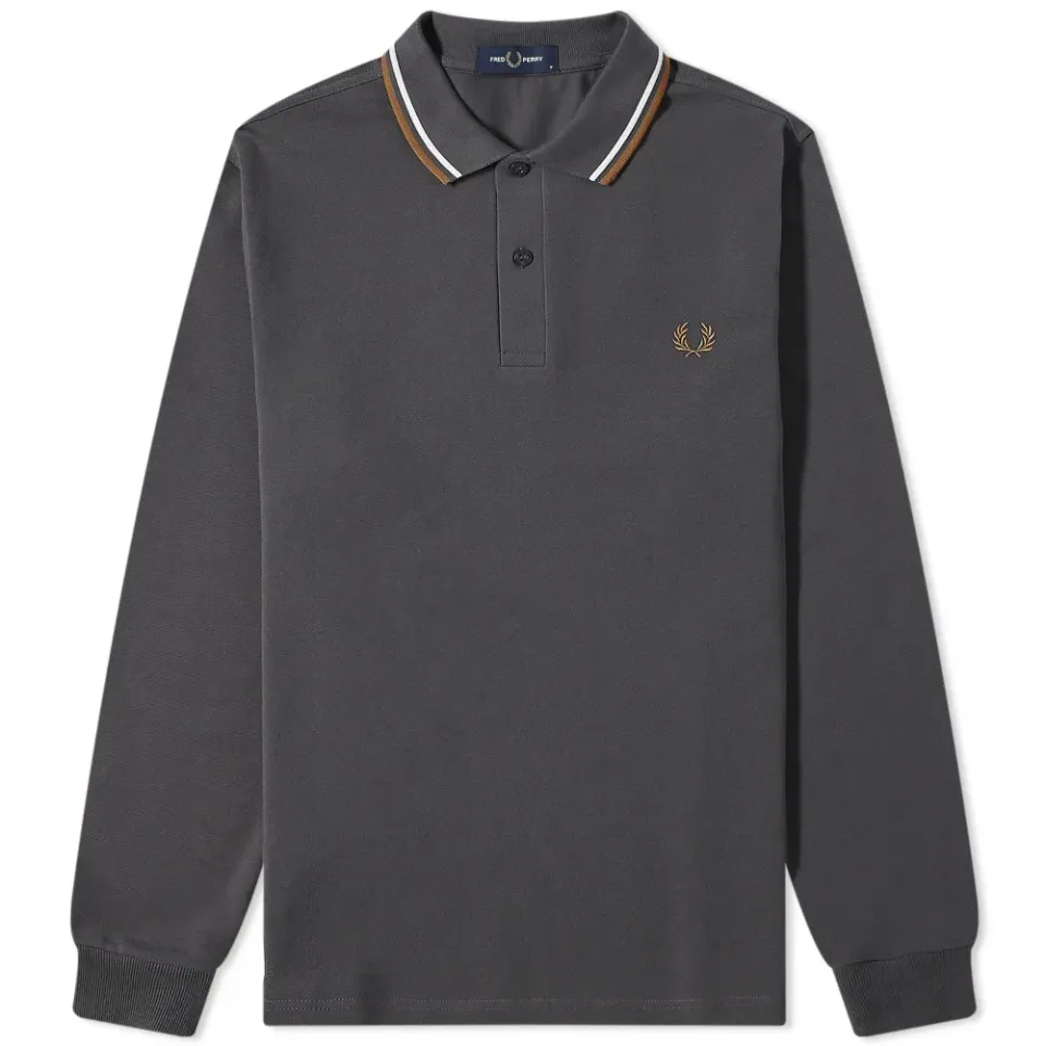 Long Sleeve Twin Tipped Polo