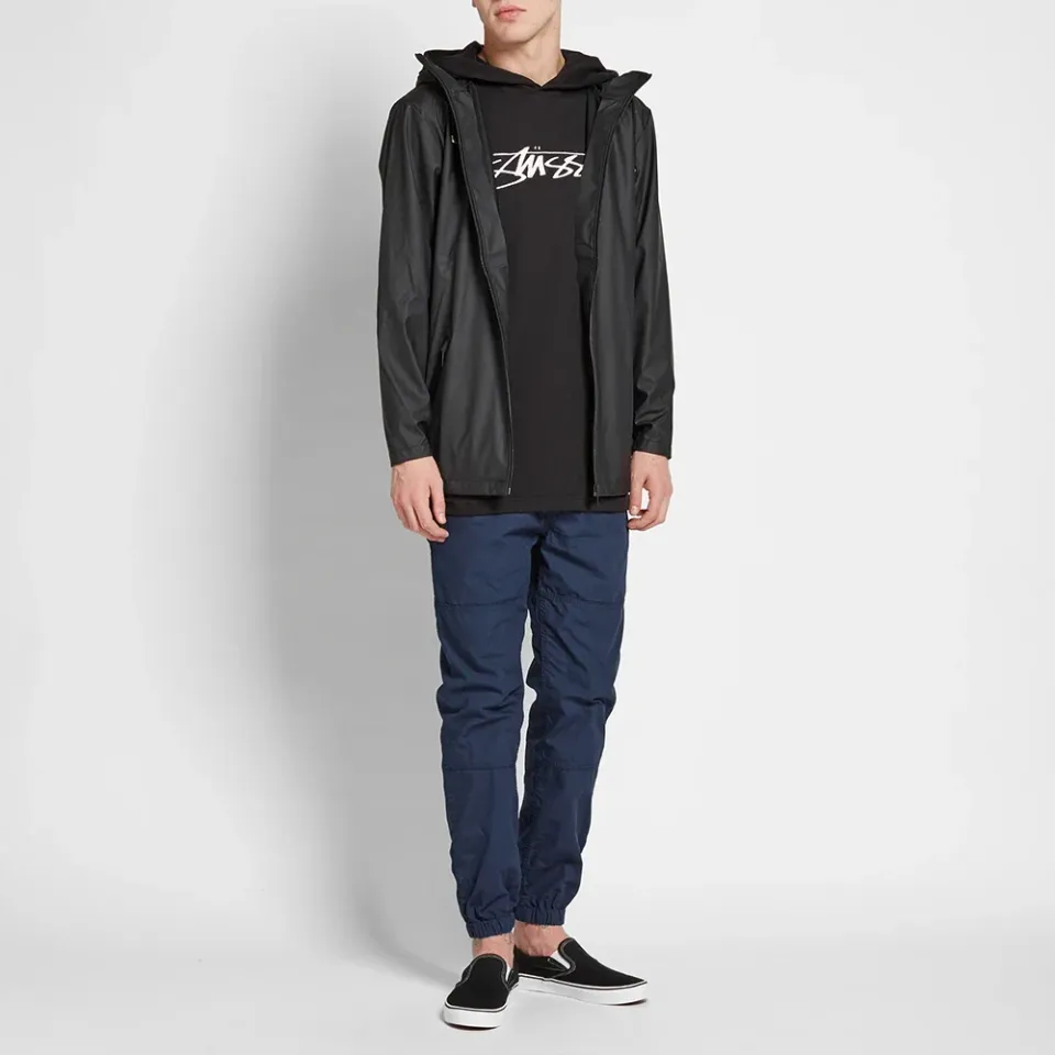 Long Sleeve Hooded Smooth Stock Tee