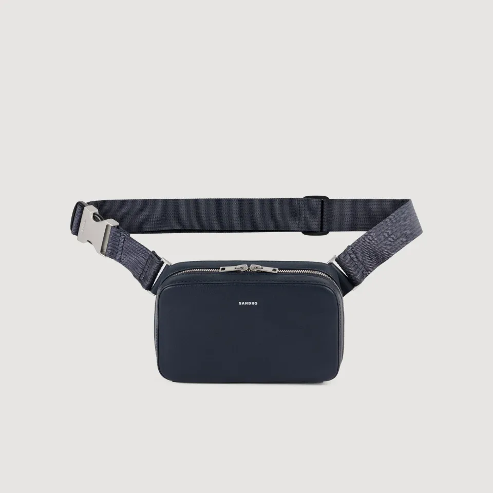 Small grained leather bag