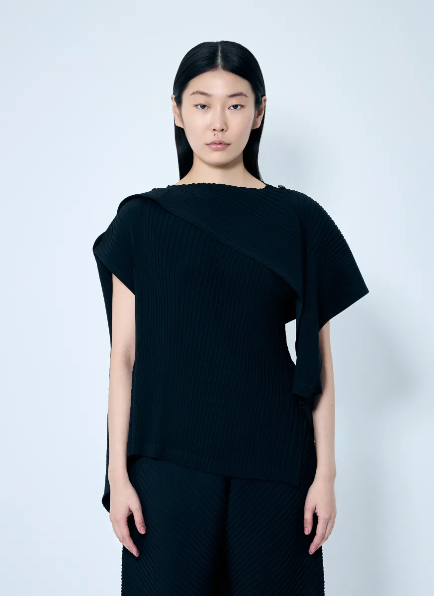 Vigor Pleats Solid Top