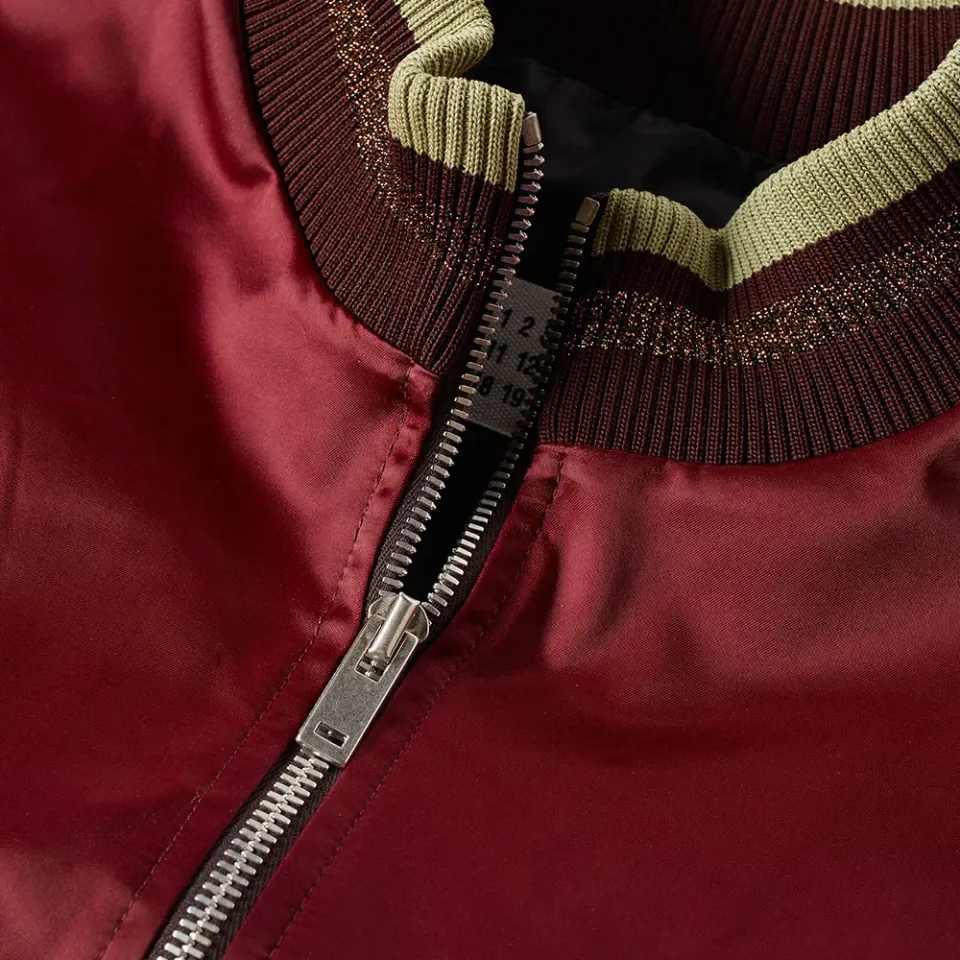 10 Satin Bomber Jacket