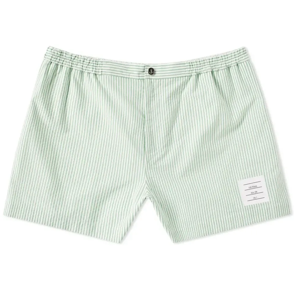 Seersucker Elastic Short