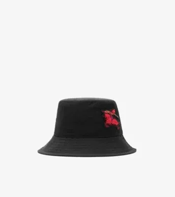 Knight Bucket Hat in Black
