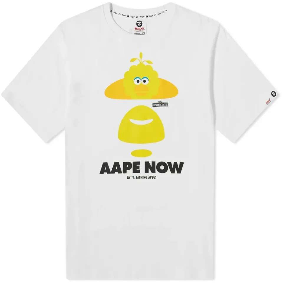 AAPE x Sesame Street AAPE Moon Head Sesame Street T-Shirt