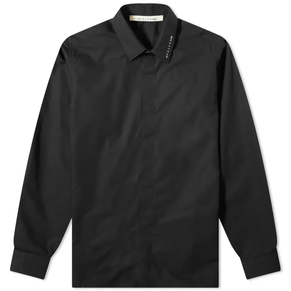 Metal Logo Button Down Shirt