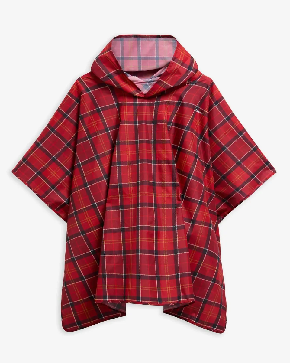 Tartan Showerproof Poncho