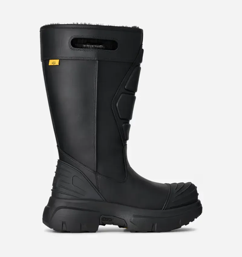 Willy Chavarria Guard Boot, Leather