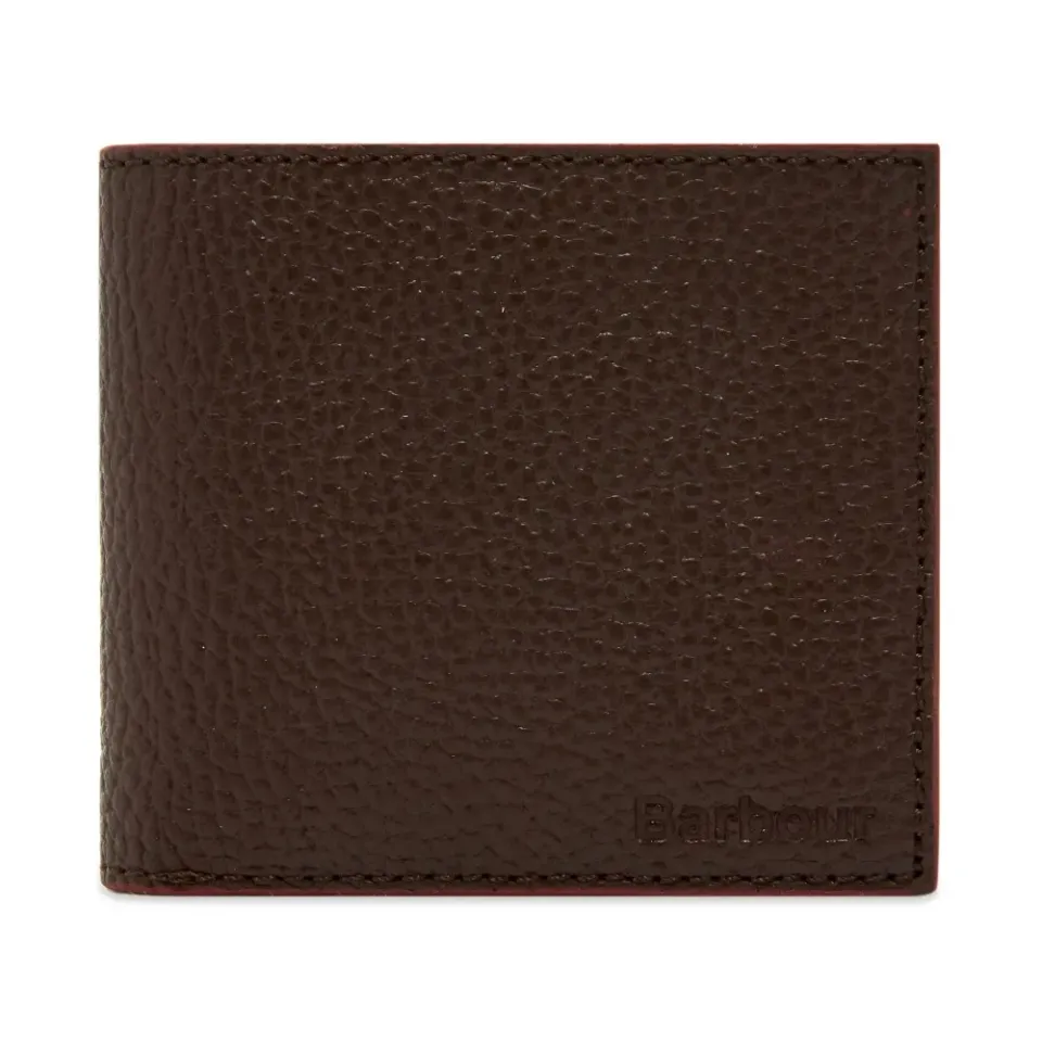 Grain Leather Billfold Wallet