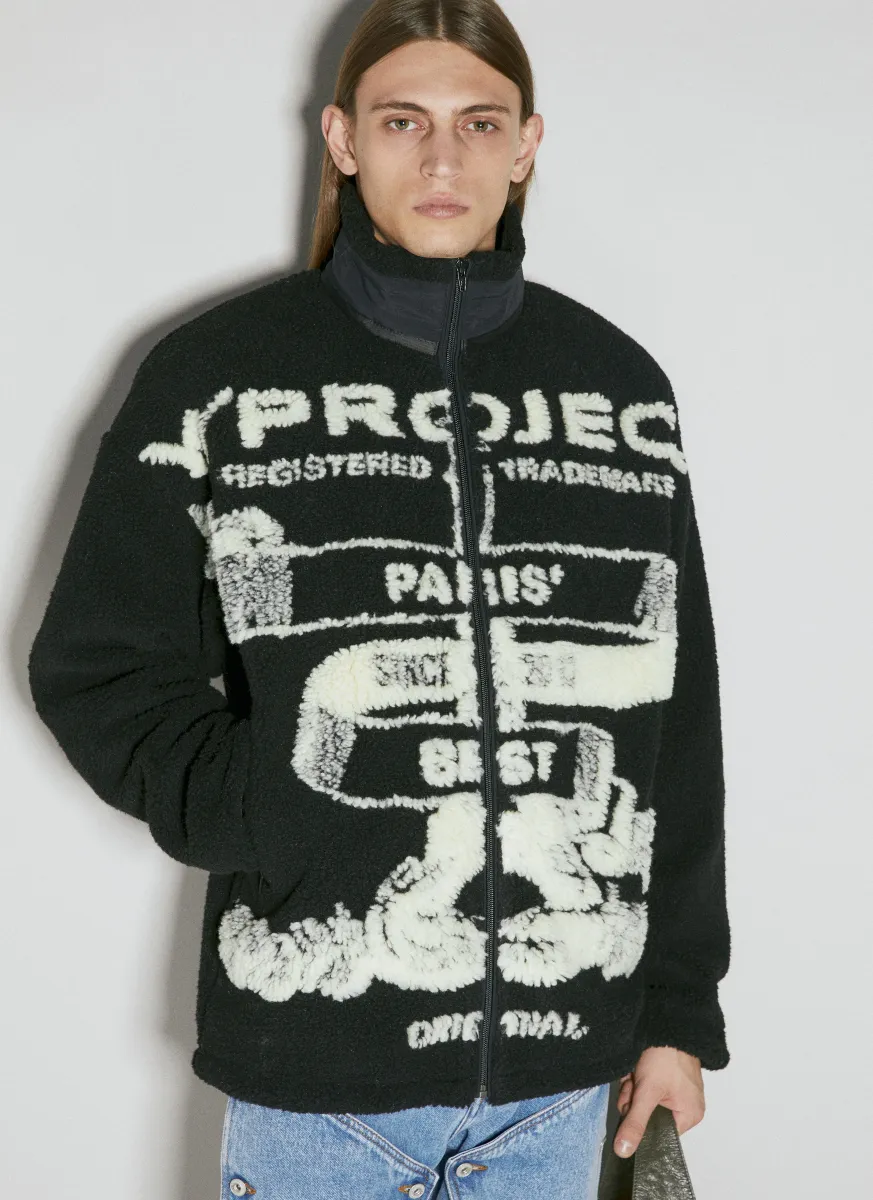 Paris' Best Jacquard Fleece Jacket