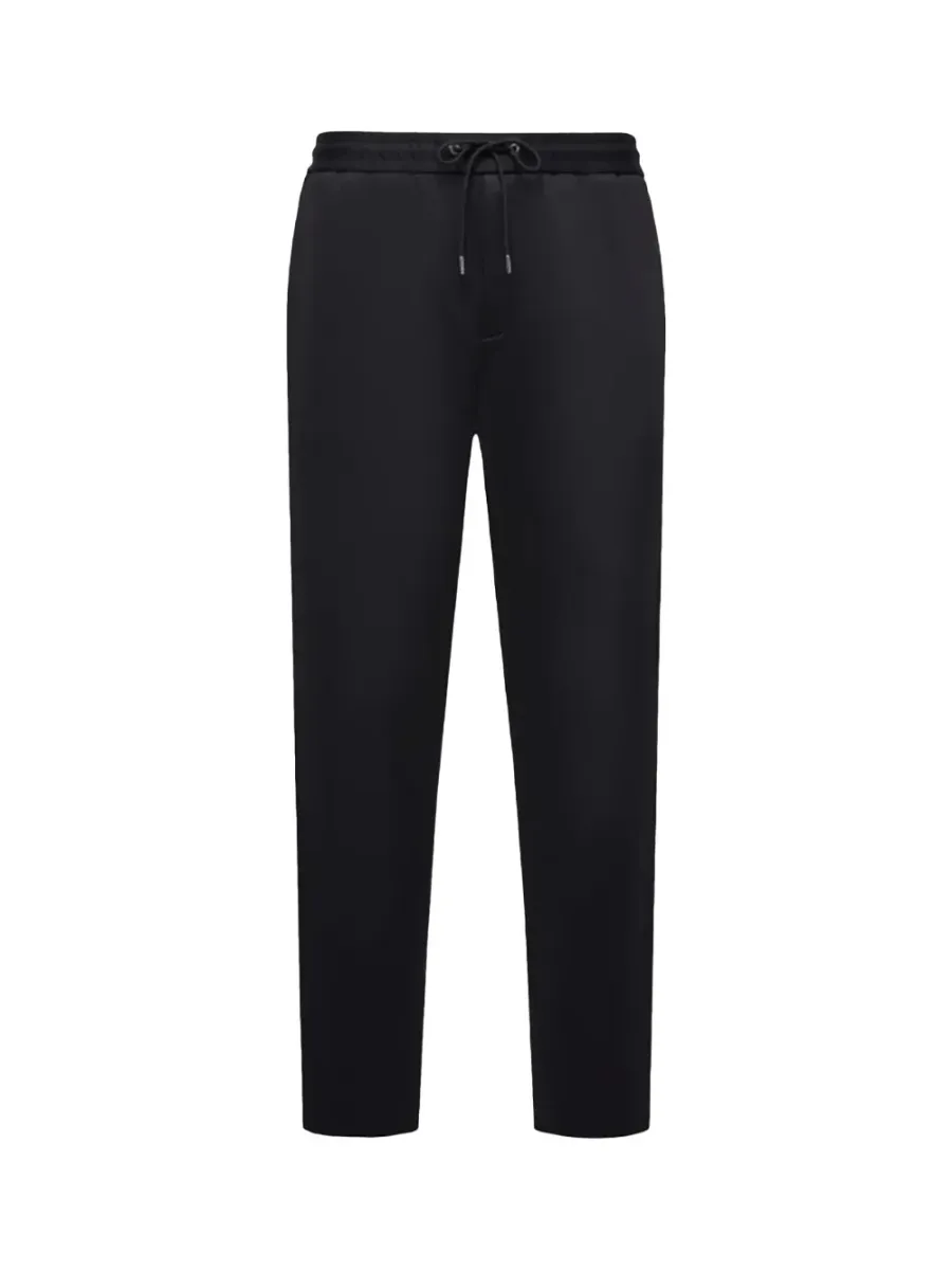 Men Logo Jogging Pants Black