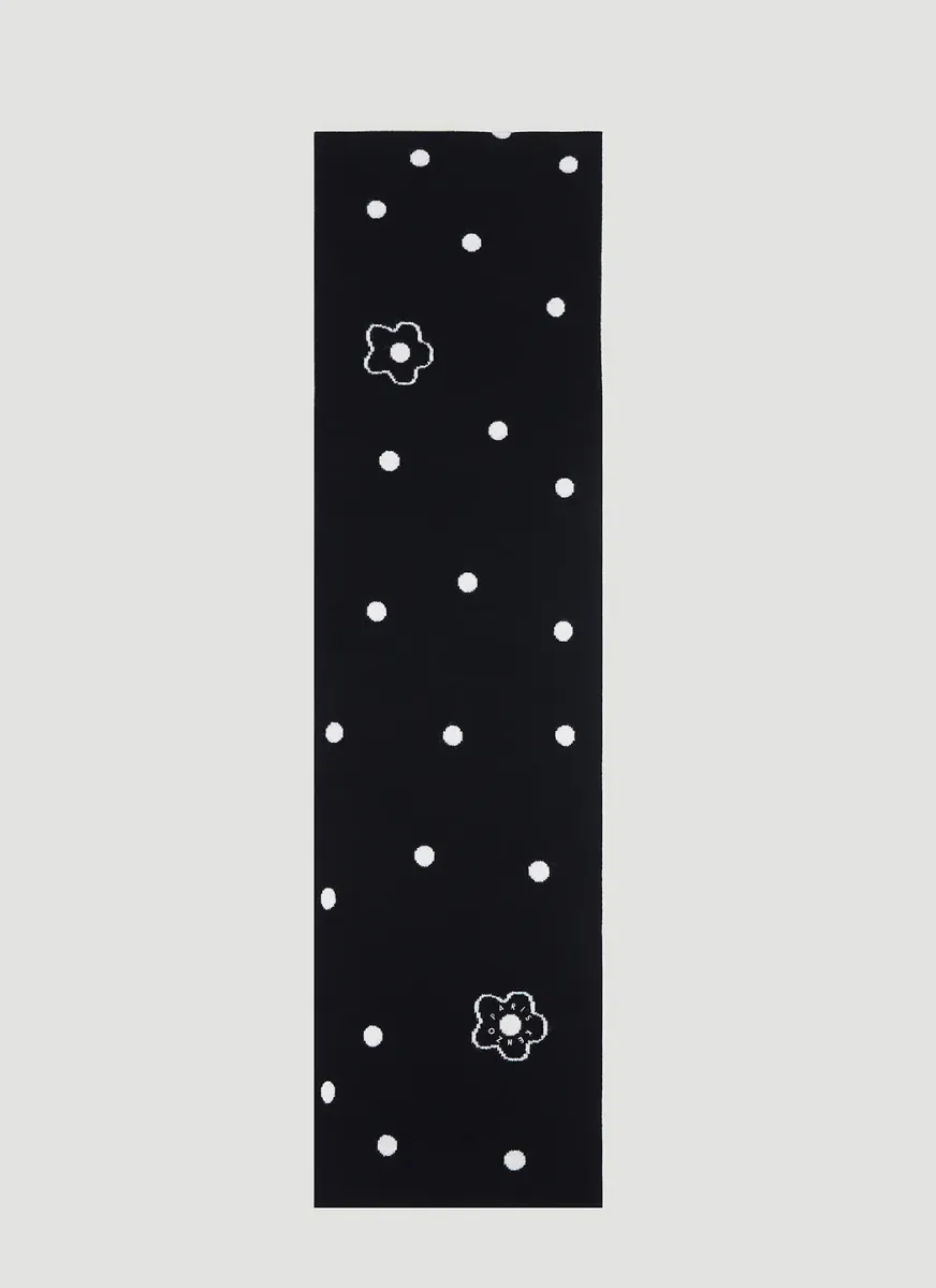Stamp Wool Scarf