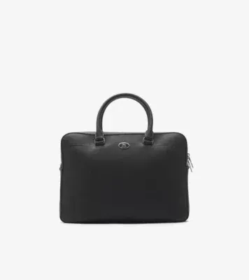 Knight Stamp Briefcase in Black