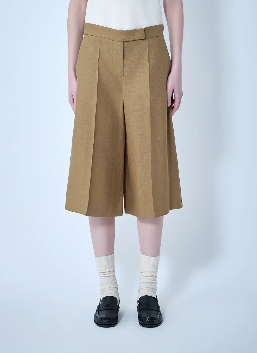 Linen Bermuda Shorts