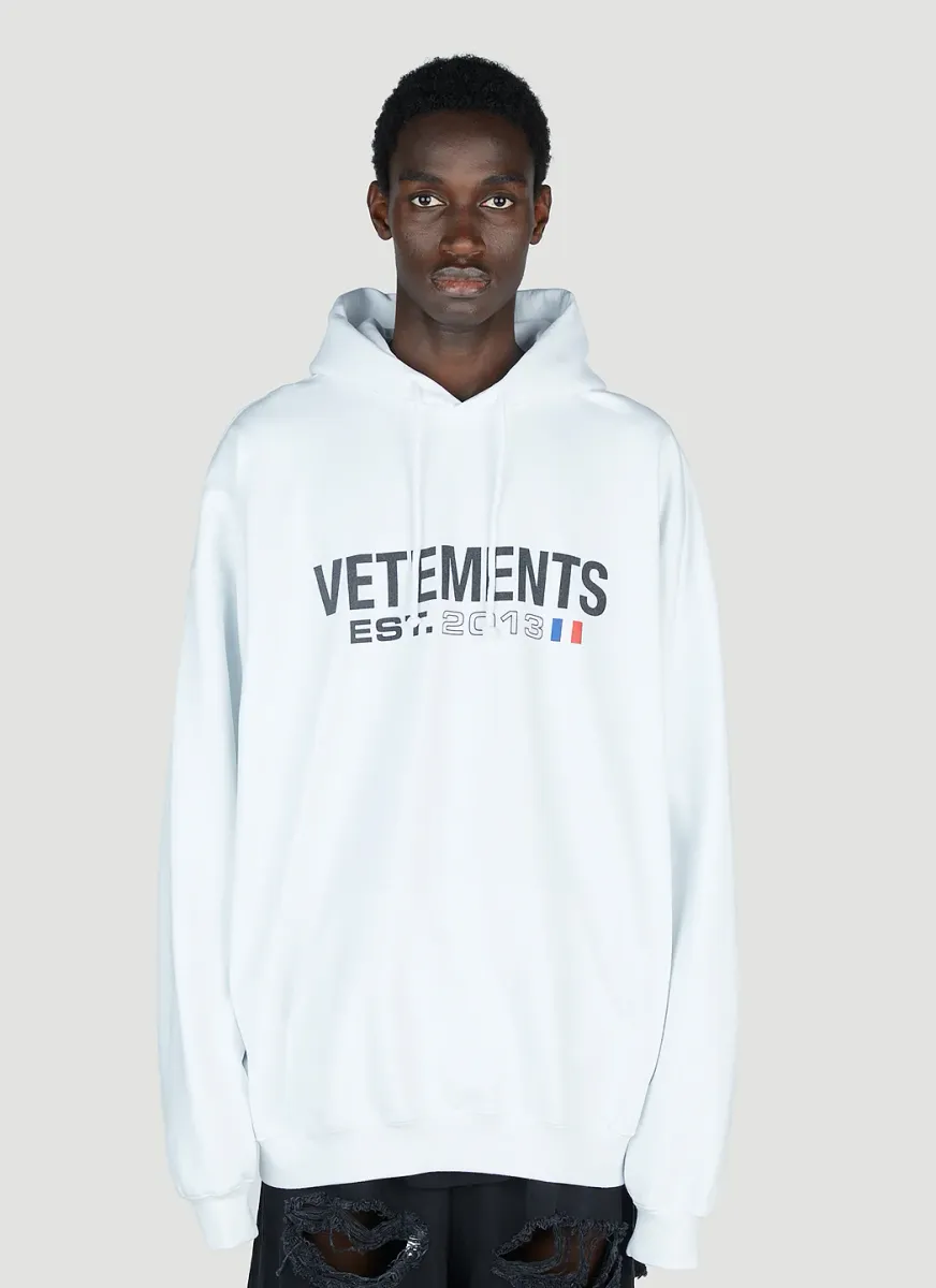 Flag Logo Hooded Sweatshirt