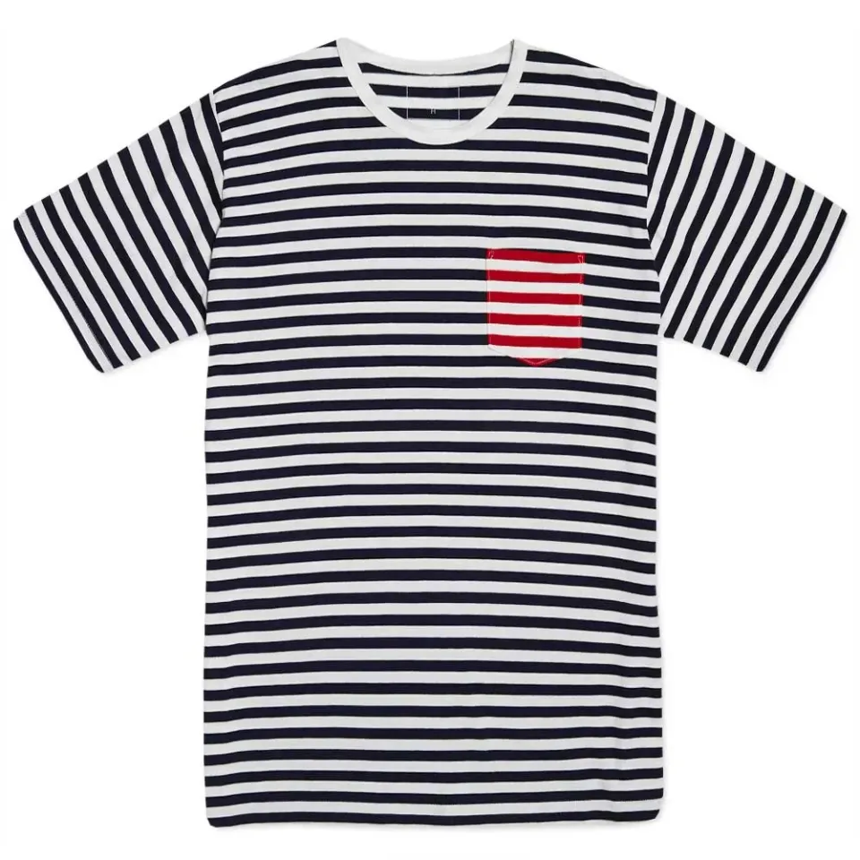 SOPHNET. Border Pocket Tee