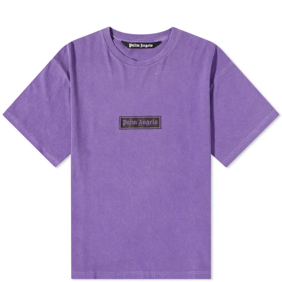 Garmet Dyed Box Logo T-Shirt