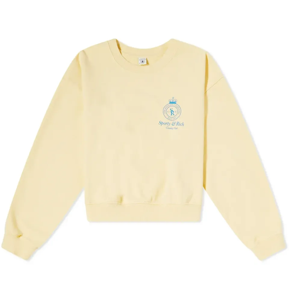 Crown Cropped Crew Sweat