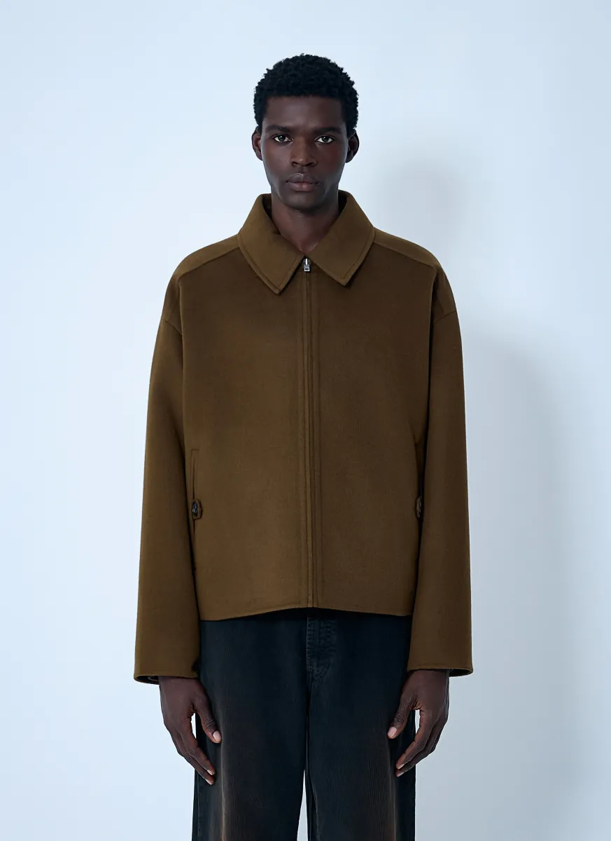 Wool-And-Cashmere-Blend Jacket