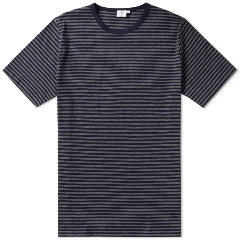 English Stripe Crew Neck Tee