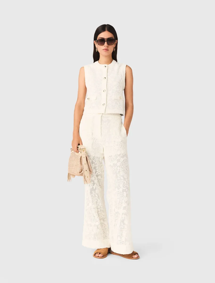 Guipure lace jacket