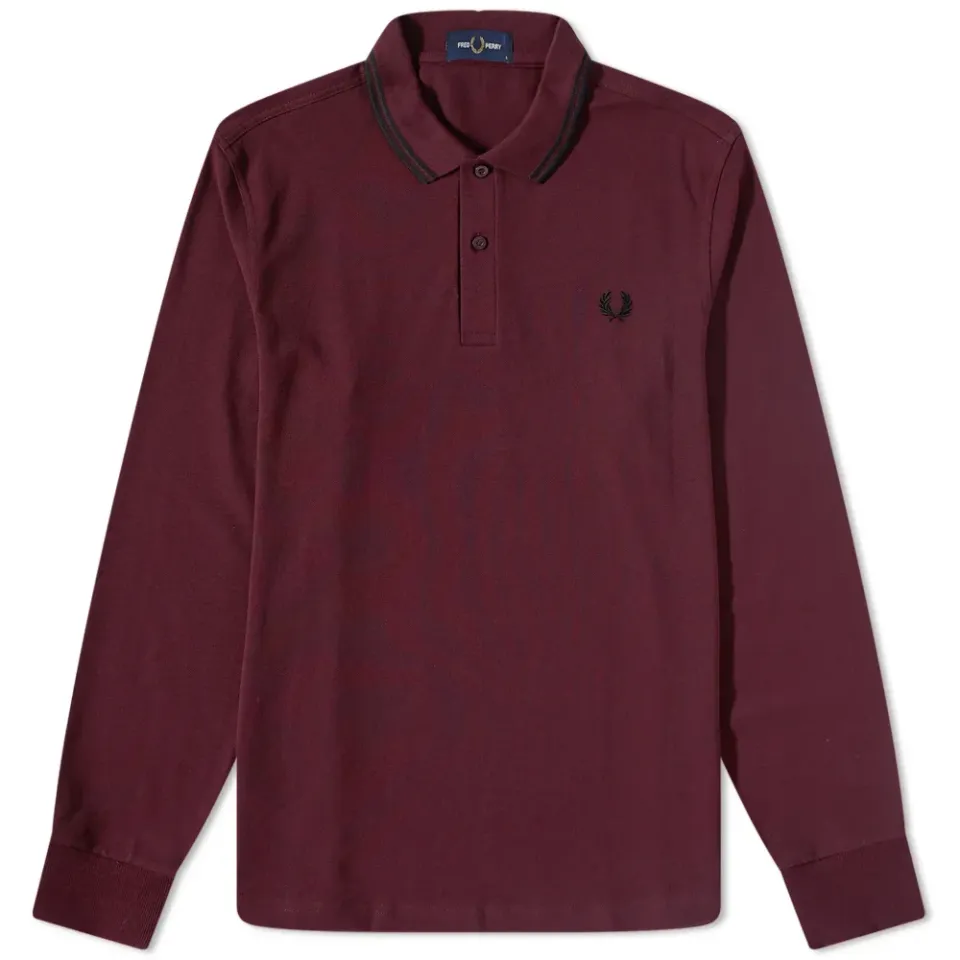 Authentic Long Sleeve Twin Tipped Polo