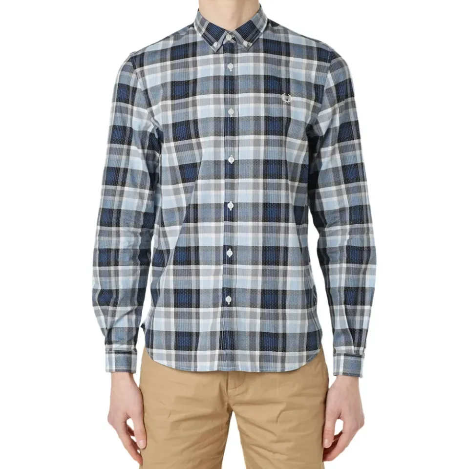 Fred Perry Engineered Polka Dot Check Shirt