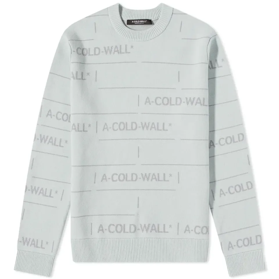 A-COLD-WALL* Chain Jacquard Crew Knit