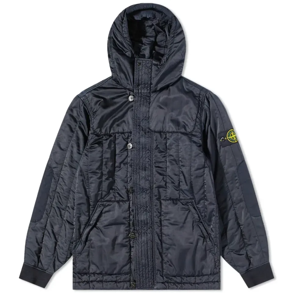 Nylon Raso Quilted Jacket