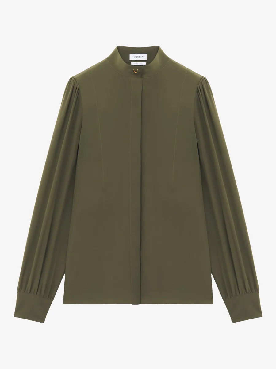 Wishbone Silk Shirt