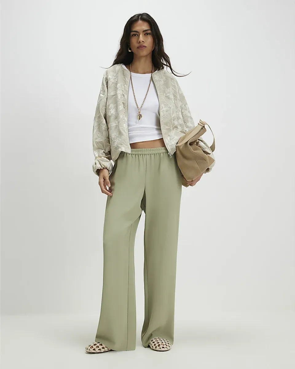 Wide Leg Trousers