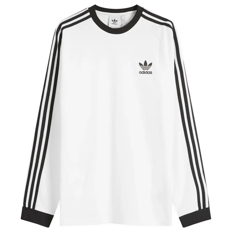 Long Sleeve 3 Stripe T-Shirt