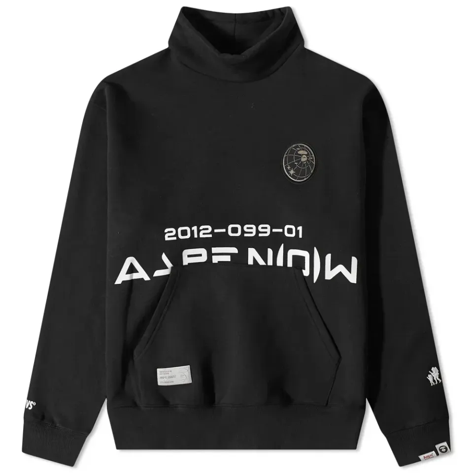 AAPE Mock Neck Sweater