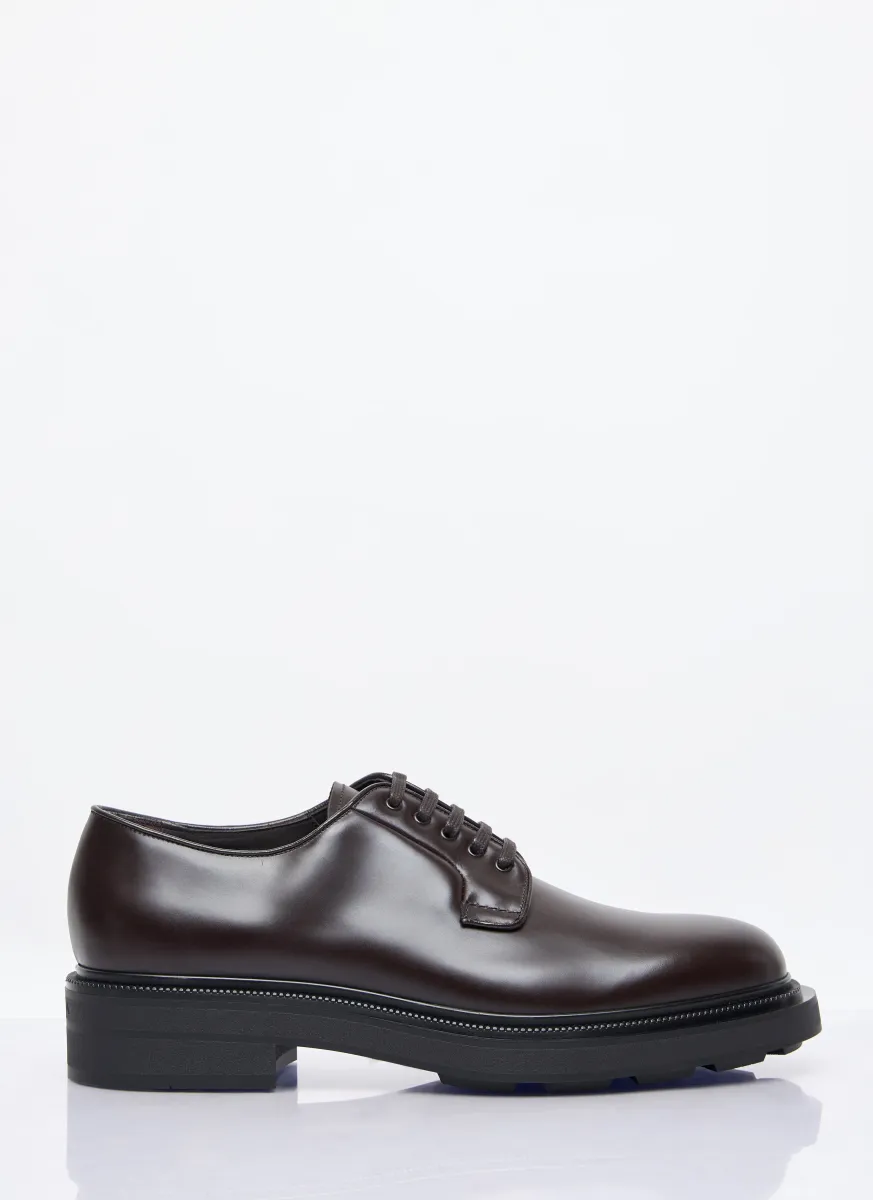 Leather Lace-Up Shoes