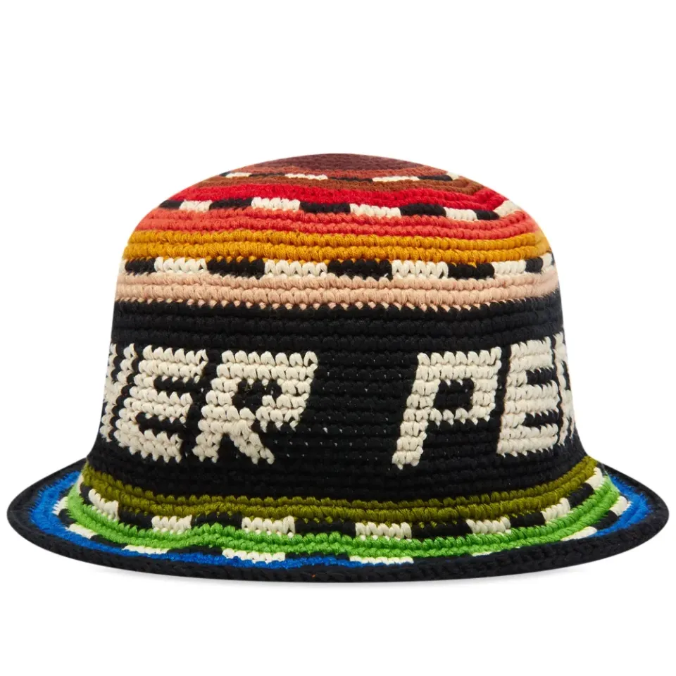 X Camp High Higher Peace Limited Edition Crochet Hat