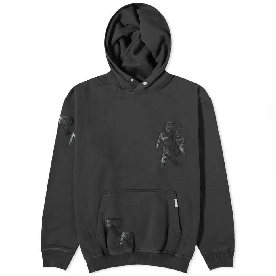 Applique Initial Hoodie