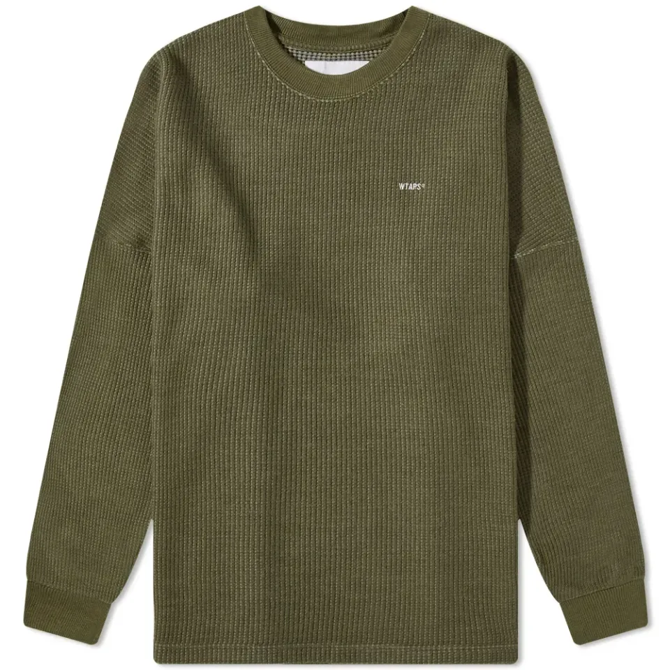 Long Sleeve Waffle T-Shirt