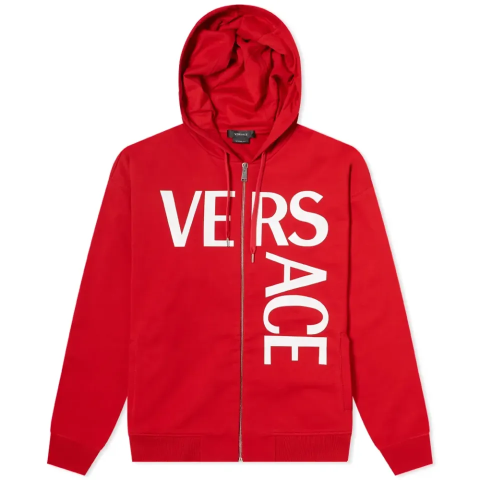 Bold Logo Zip Hoody