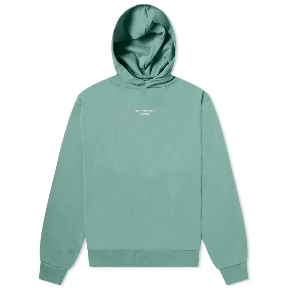 Drôle de Monsieur Centre Logo Popover Hoodie