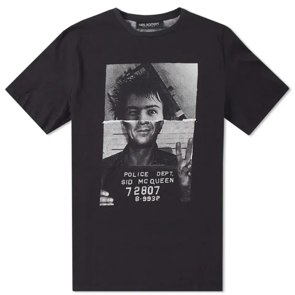 Hybrid Mugshot Sid McQueen Tee