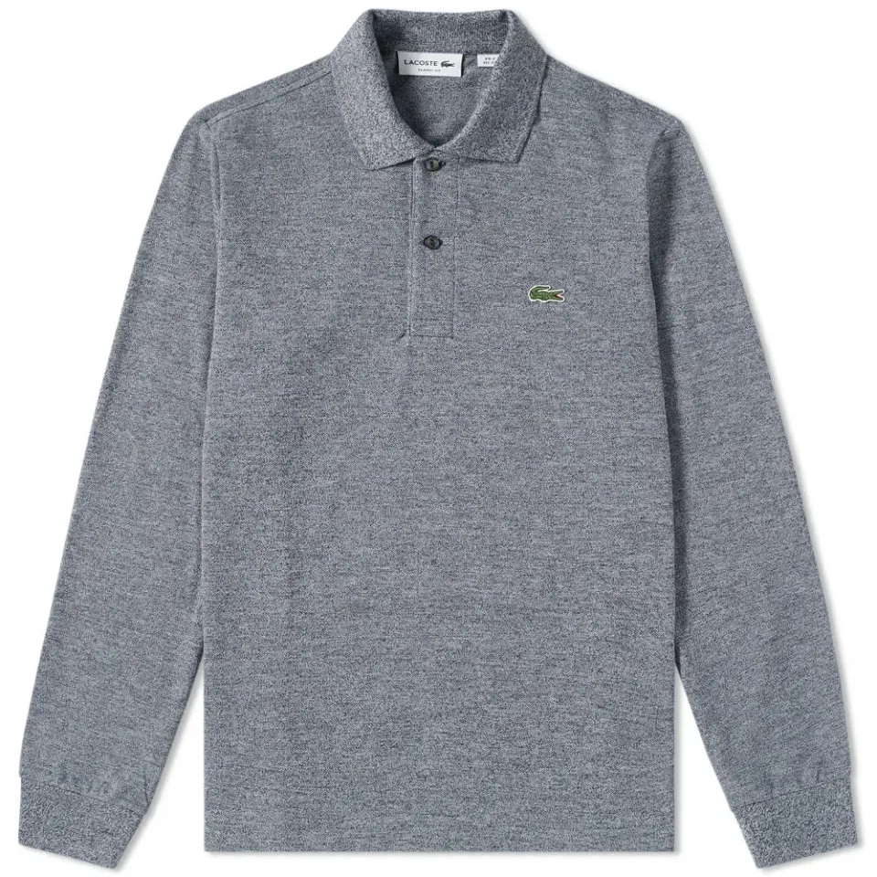 Long Sleeve Marl Classic Fit Polo