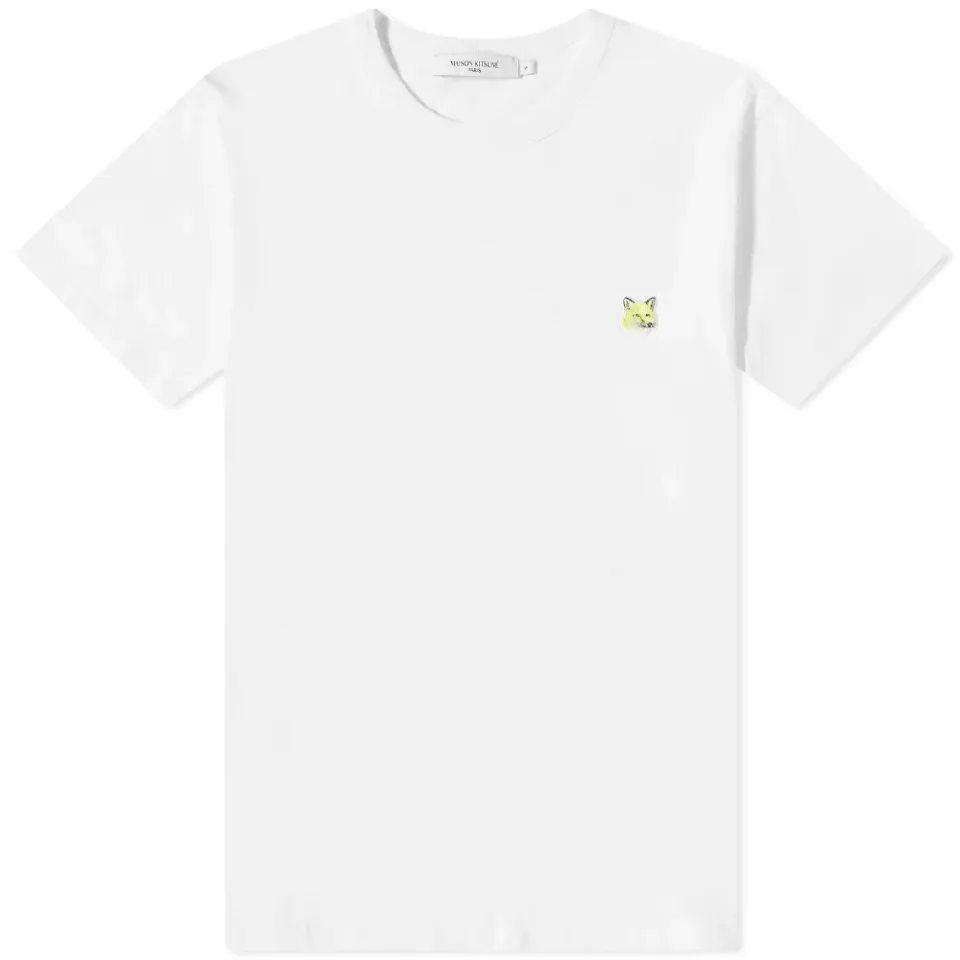 Maison Kitsuné Monochrome Fox Head Patch Classic T-Shirt