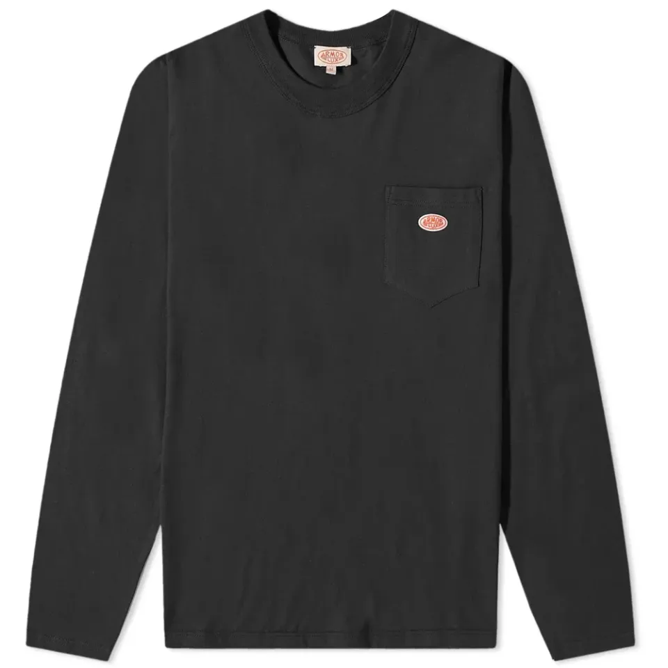 Long Sleeve Logo Pocket T-Shirt