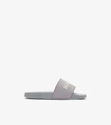 Logo Slides in Marble grey/dove beige