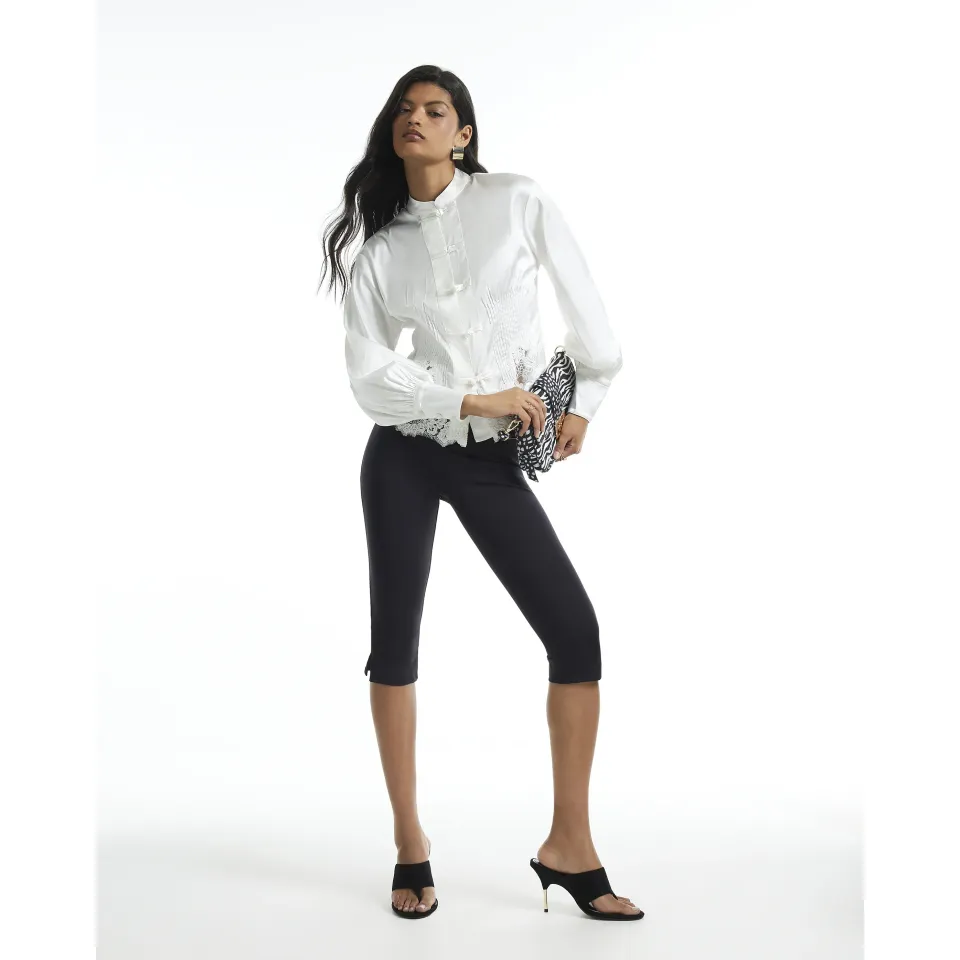 Stretch Capri Trousers