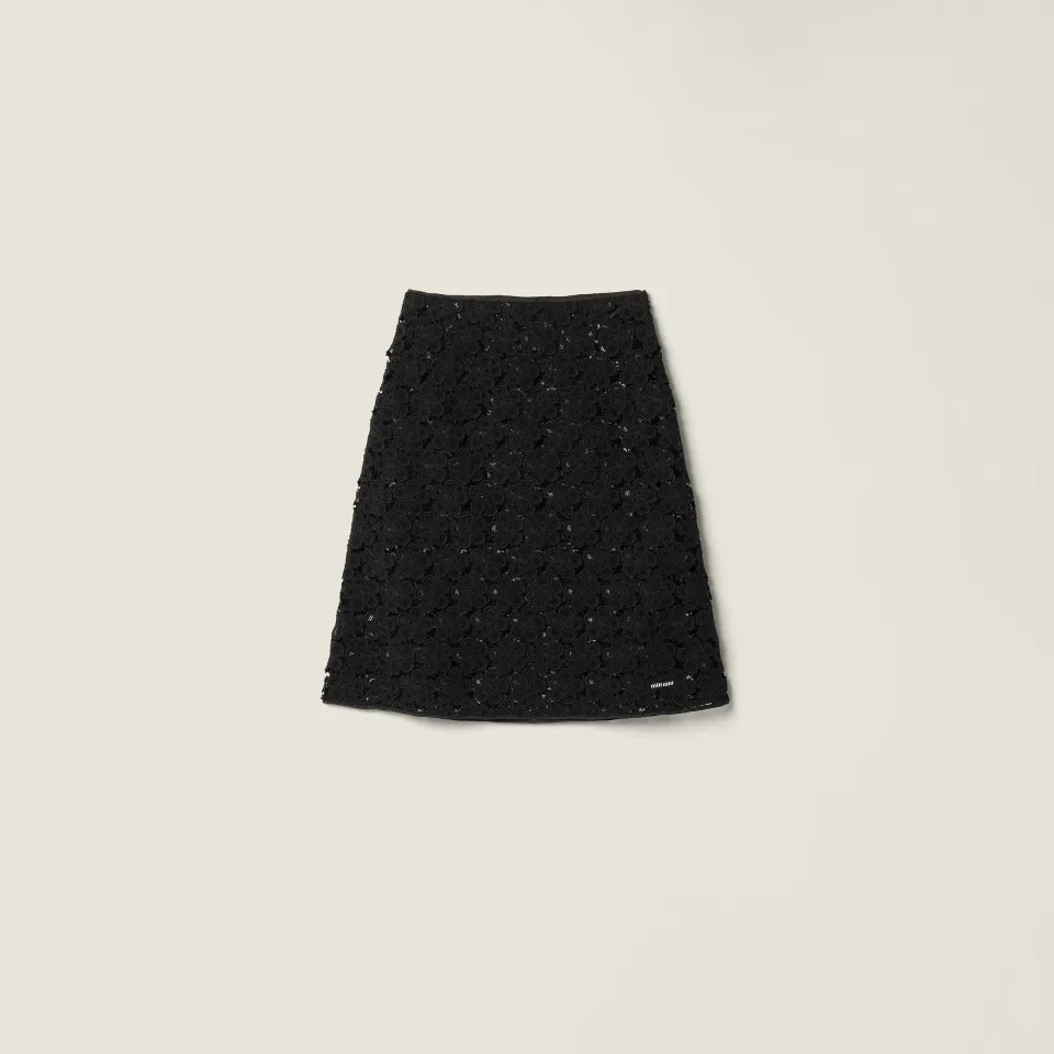 Macramé skirt