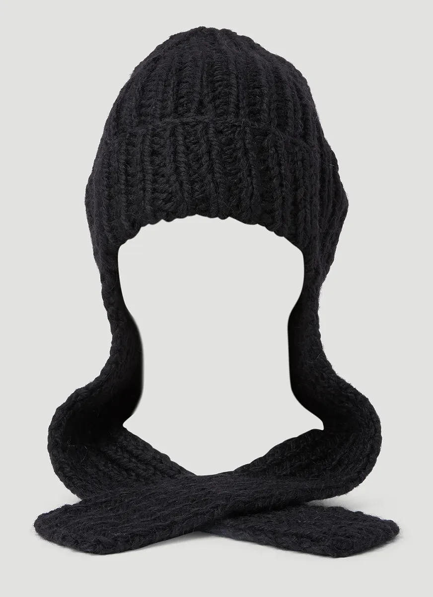 Knit Mougette Beanie Hat