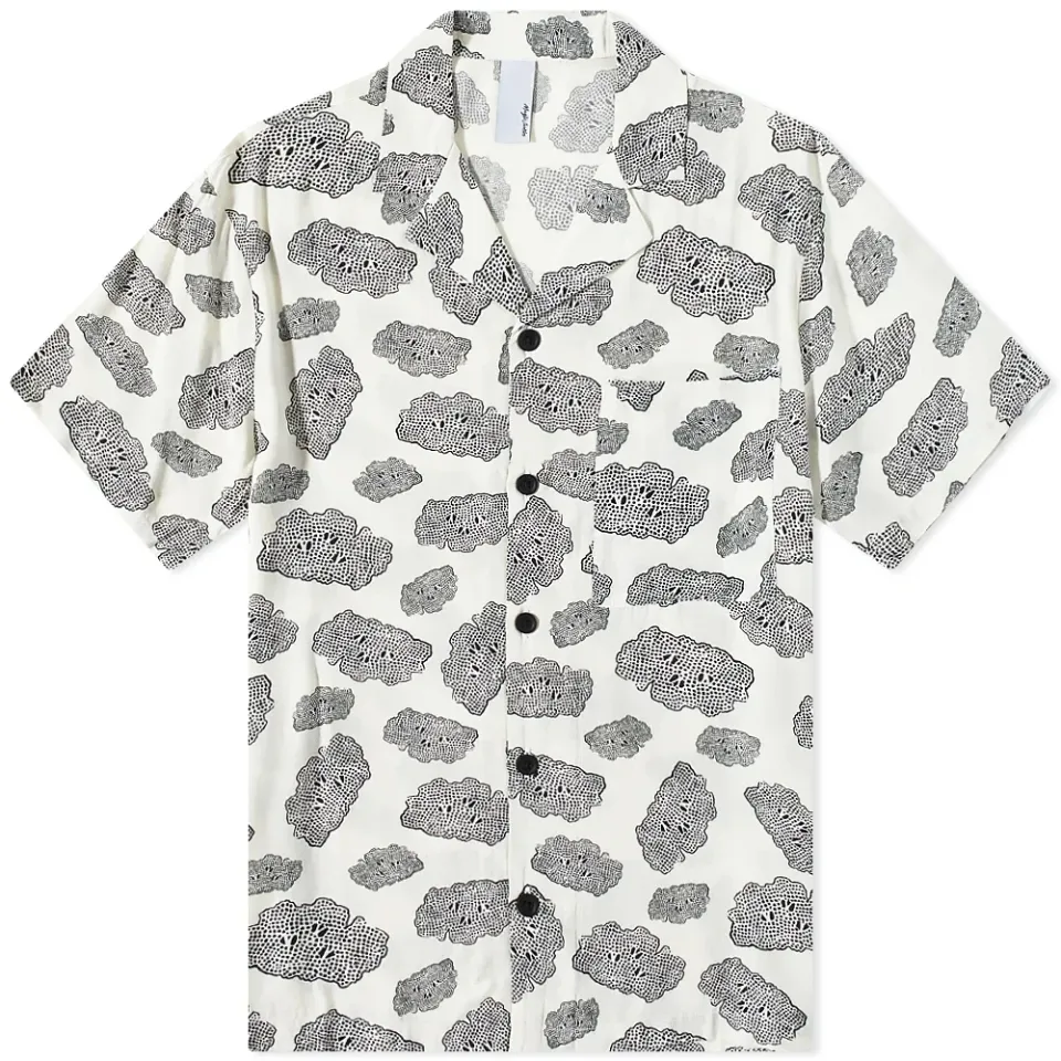 Wave Print Vacation Shirt